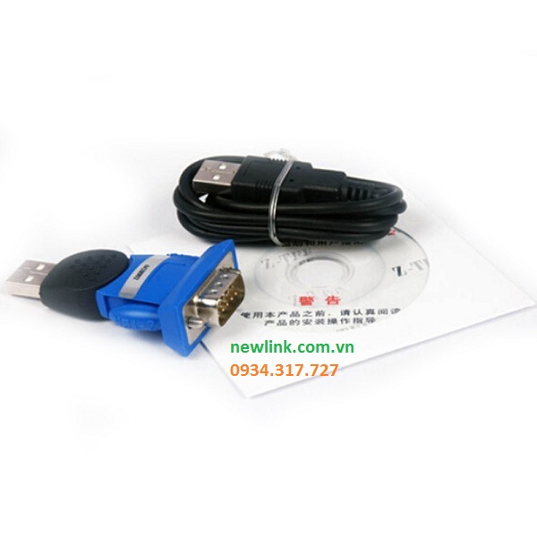 Cáp USB Sang Com, Cáp chuyển đổi USB to RS 232 Z-tek